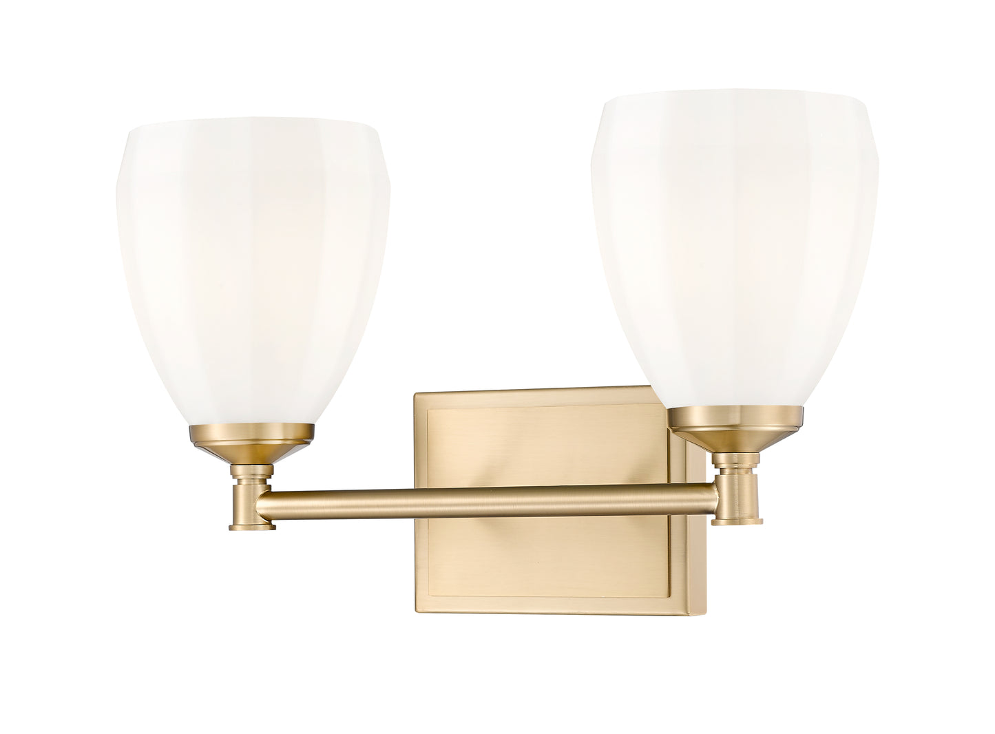 7004-2V-MGLD - Oren 2 Light 16" Vanity - Modern Gold