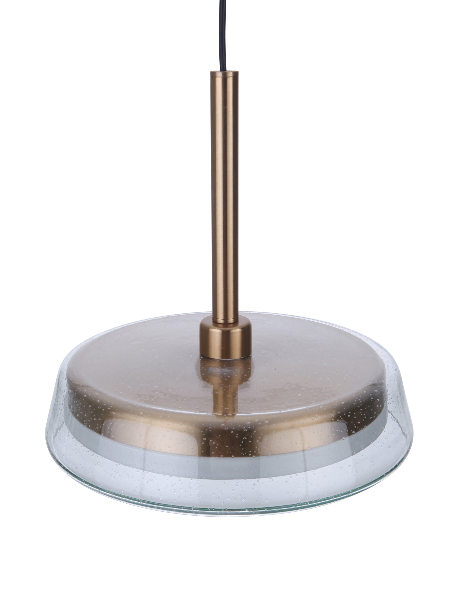 55192-SB-LED - Centric 1 Light 14" Wide Pendant - Satin Brass
