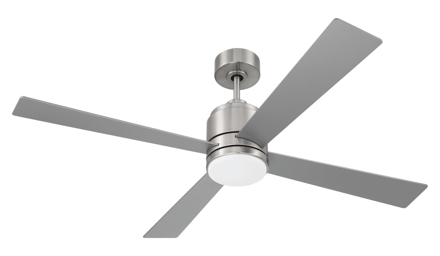 MCY52BNK4 - McCoy 52 4 Blade 52" 4 Blade Ceiling Fan with Light Kit - Brushed Nickel