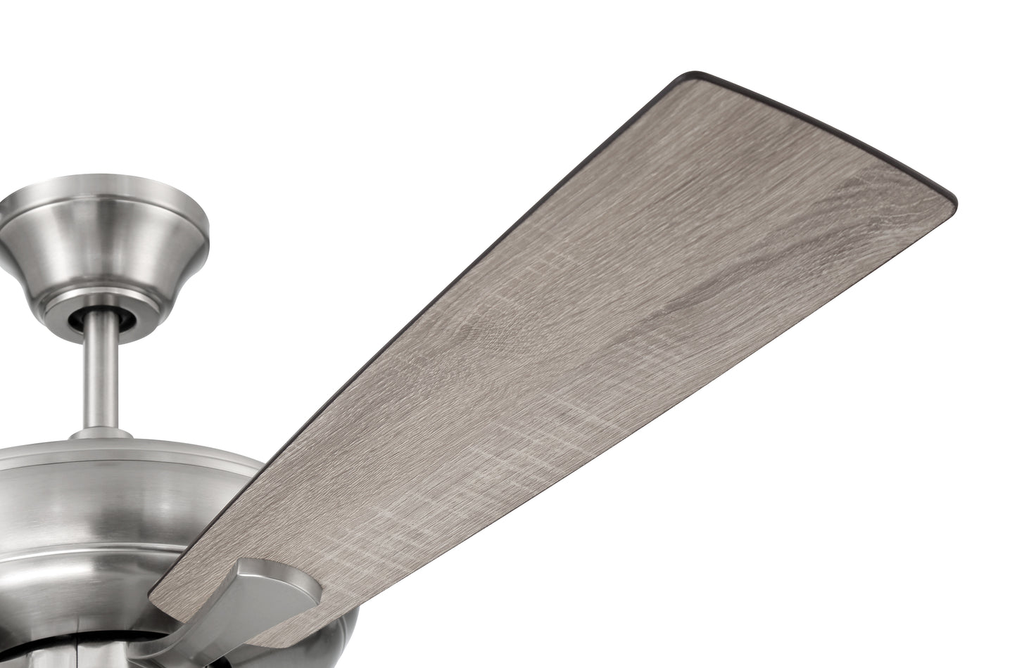 ECF114BNK5-DWWLN - Eos Frost 4 Light 52" 5 Blade Ceiling Fan with Light Kit - Brushed Nickel
