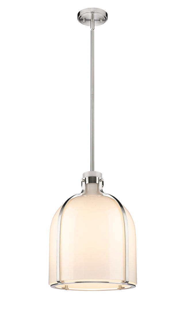 818-12BN - Pearson 1 Light 12" Pendant - Brushed Nickel