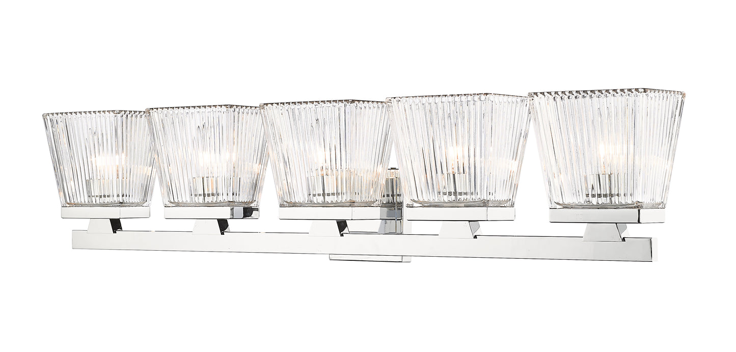 1936-5V-CH - Astor 5 Light 36" Vanity - Chrome