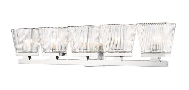 1936-5V-CH - Astor 5 Light 36" Vanity - Chrome