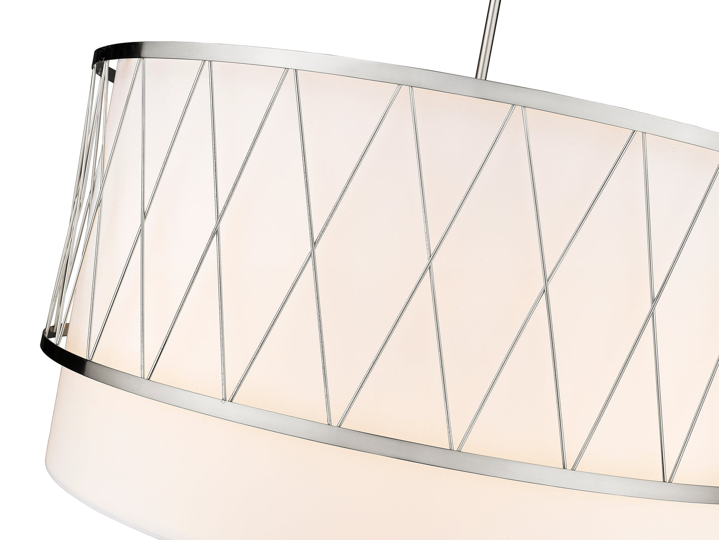 198-32BN - Dalton 5 Light 32" Pendant - Brushed Nickel