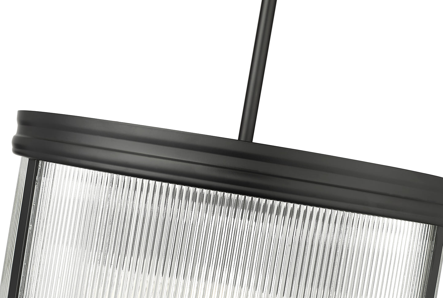 7504P18-MB - Carnaby 5 Light 18" Pendant - Matte Black