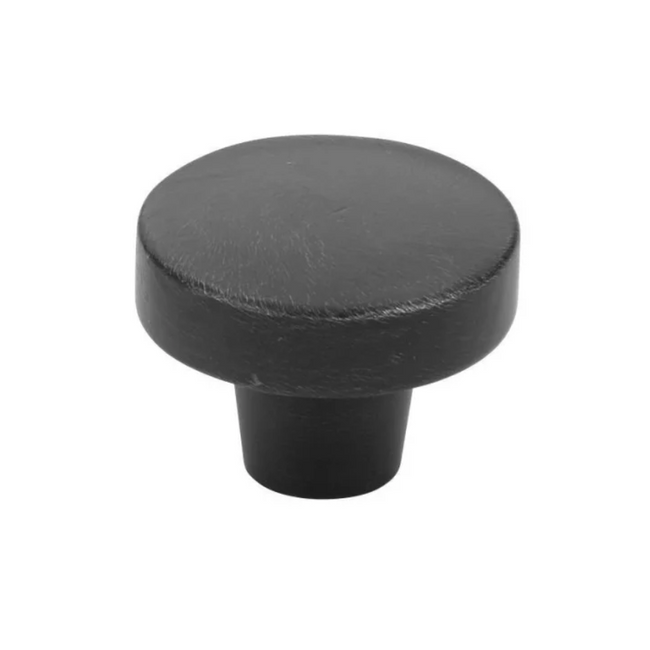 86660FB - Rustic Modern 1-3/8" Mushroom Cabinet Knob - Sandcast Bronze Collection - Medium Bronze