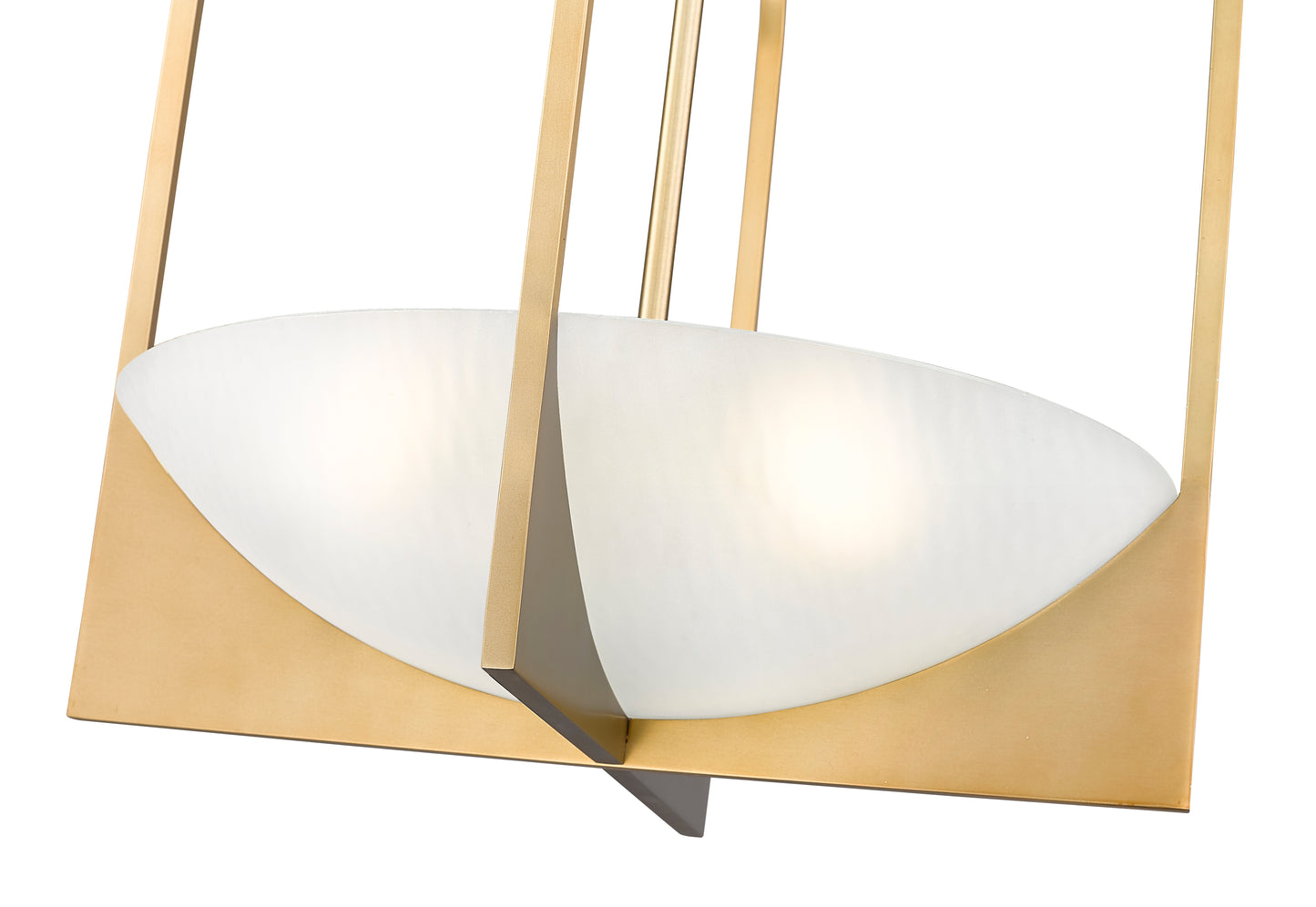 1947-24MGLD - Devon 4 Light 18" Pendant - Modern Gold