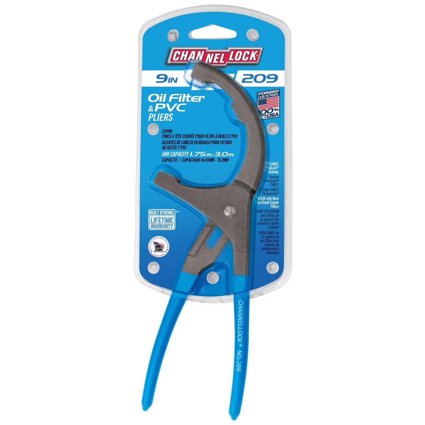209 - 9" Oil Filter / PVC Pliers