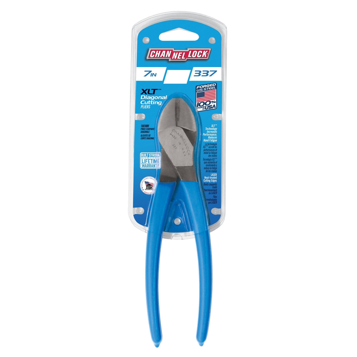 337 - 7" XLT Diagonal Cutting Pliers