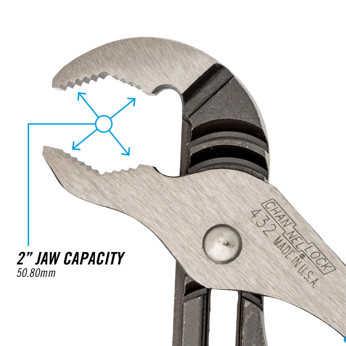 432 - 10" V-Jaw Tongue & Groove Pliers