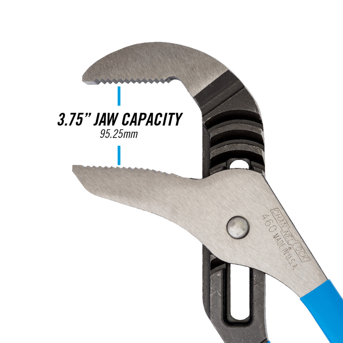 460 - 16.5" Straight Jaw Tongue & Groove Pliers