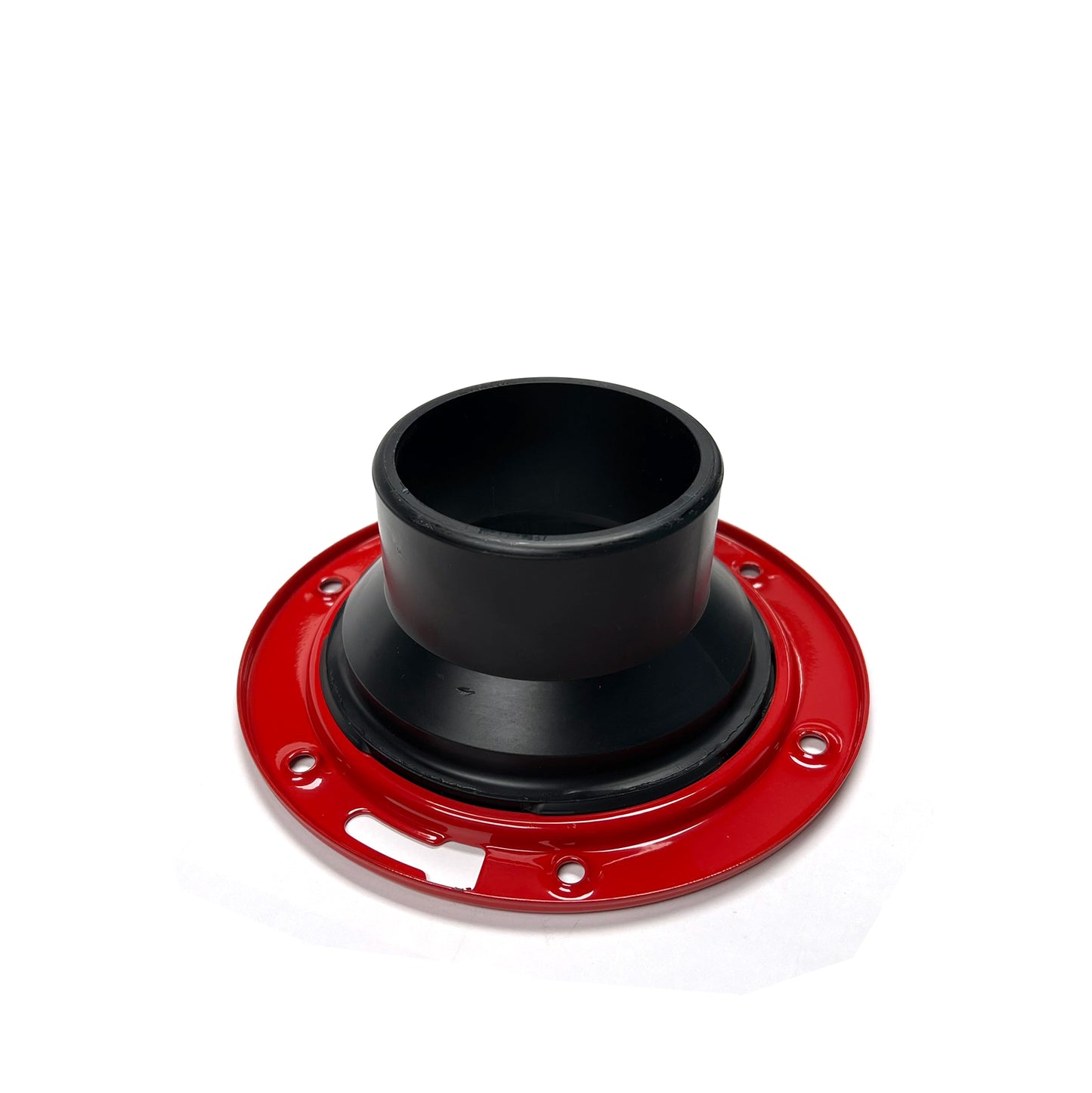 812 - 4" x 3" Spigot ABS Closet Flange with Adjustable Metal Ring