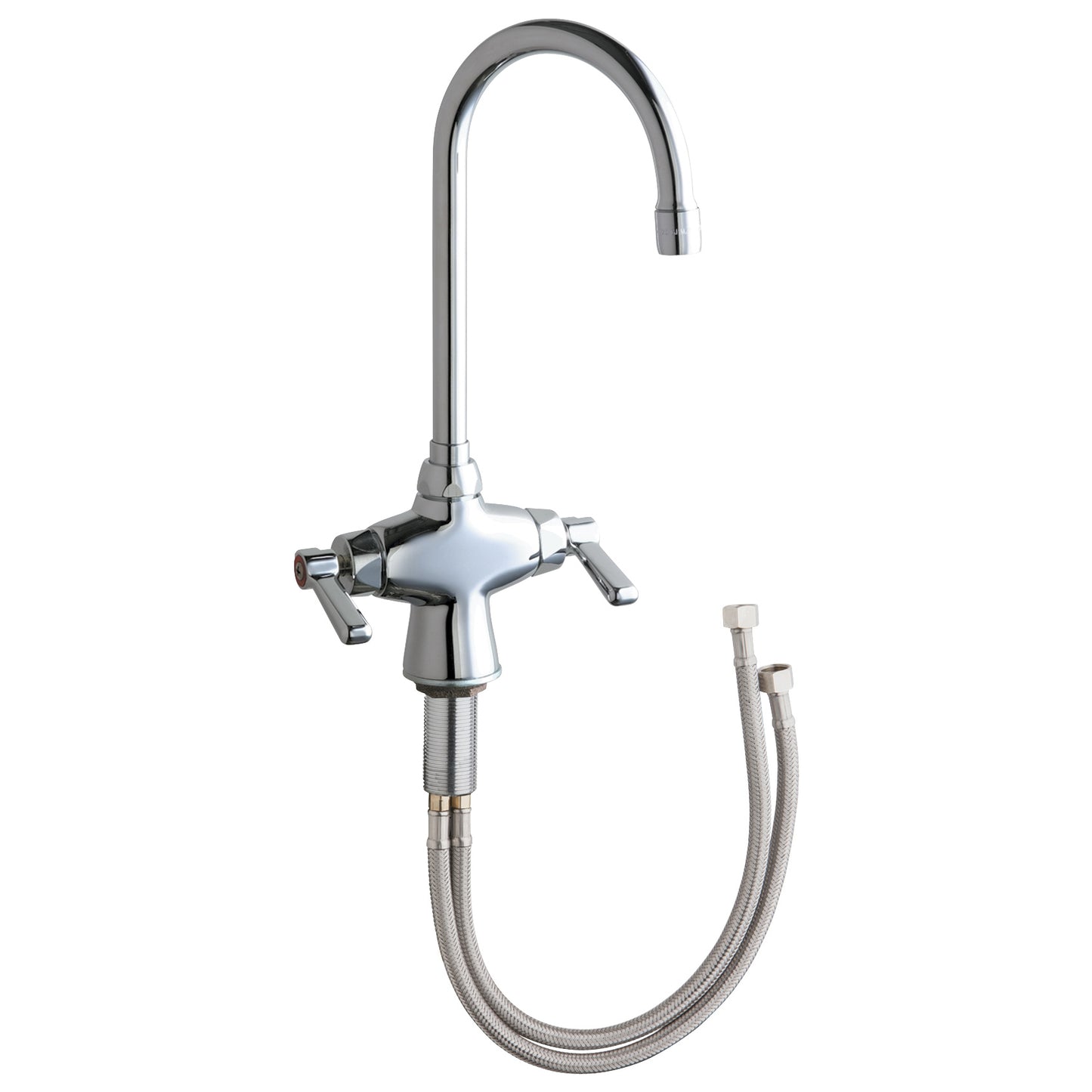 50-E35ABCP - 50 Series 1.5 GPM Commercial Gooseneck Kitchen Faucet - Chrome