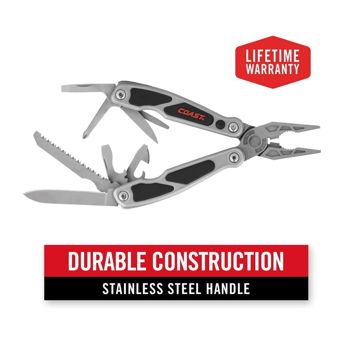 LED140 - 15 Tool Multi-Tool with Integrated Light