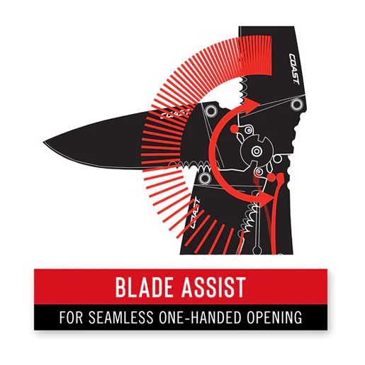 RX395 - Blade Assist Folding Rescue Knife