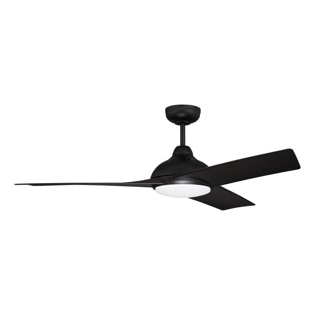 BEK54FB3 - Beckham 54" 3 Blade Indoor / Outdoor Ceiling Fan with Light Kit - Wi-Fi Remote Control -