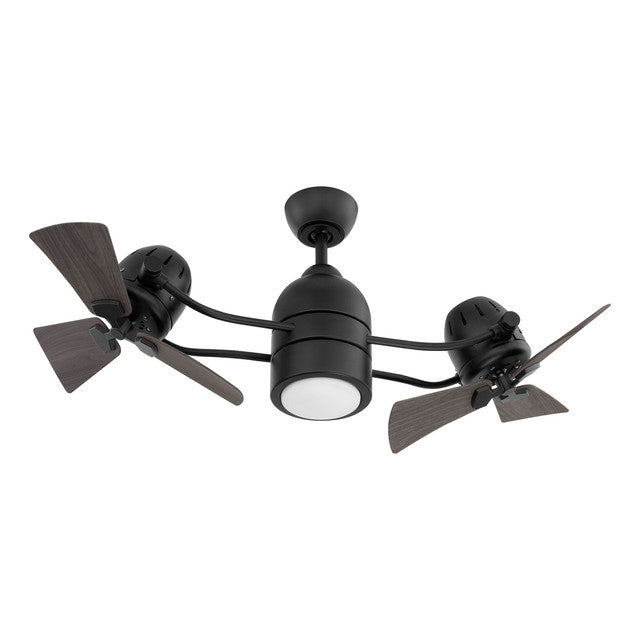 BW250FB6 - Bellows Duo 50" 6 Blade Indoor / Outdoor Ceiling Fan with Light Kit - Remote Control - Fl