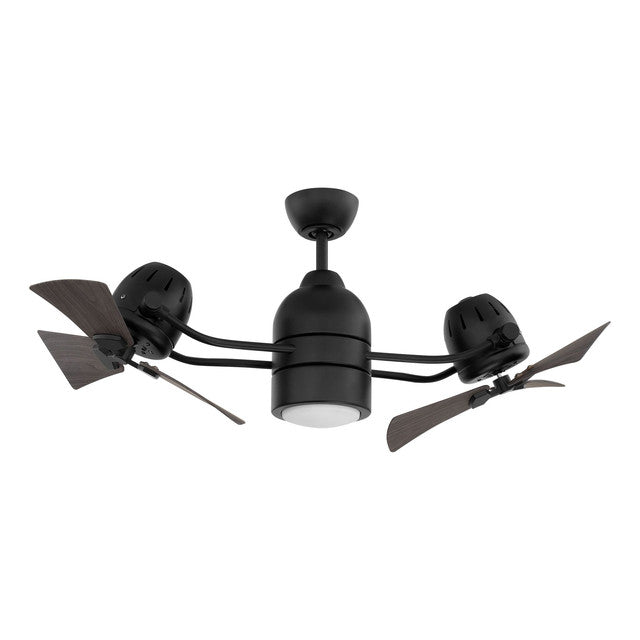 BW250FB6 - Bellows Duo 50" 6 Blade Indoor / Outdoor Ceiling Fan with Light Kit - Remote Control - Fl