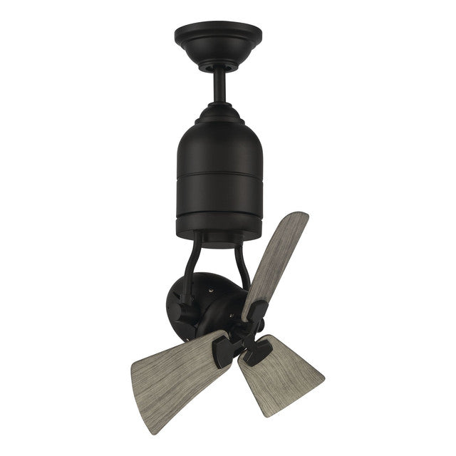 BW318FB3 - Bellows Uno 18" 3 Blade Indoor / Outdoor Ceiling Fan with Light Kit - Remote Control - Fl