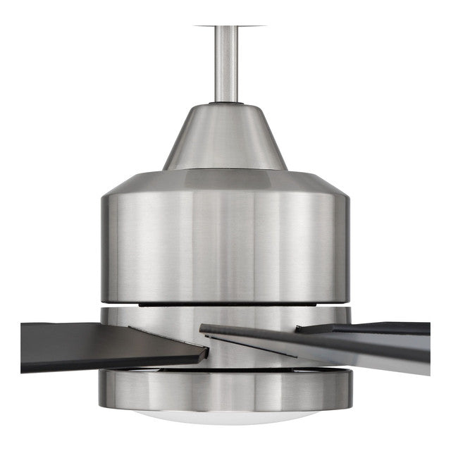 CHP60BNK9 - Champion 60" 9 Blade Ceiling Fan with Light Kit - Remote & Wall Control - Brushed Polish