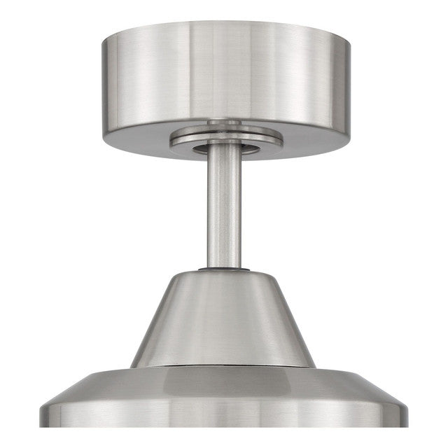 CHP60BNK9 - Champion 60" 9 Blade Ceiling Fan with Light Kit - Remote & Wall Control - Brushed Polish