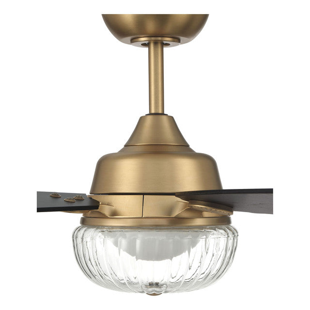 CHS52SB5 - Chandler 52" 5 Blade Ceiling Fan with Light Kit - Wi-Fi Remote Control - Satin Brass
