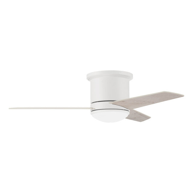 CLE44W3 - Cole 44" 3 Blade Indoor / Outdoor Ceiling Fan with Light Kit - Remote & Wall Control - Whi