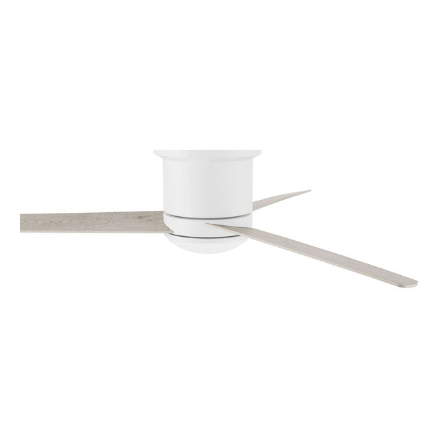 CLE52W3 - Cole 52" 3 Blade Indoor / Outdoor Ceiling Fan with Light Kit - Remote & Wall Control - Whi