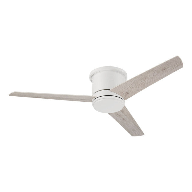 CLE52W3 - Cole 52" 3 Blade Indoor / Outdoor Ceiling Fan with Light Kit - Remote & Wall Control - Whi