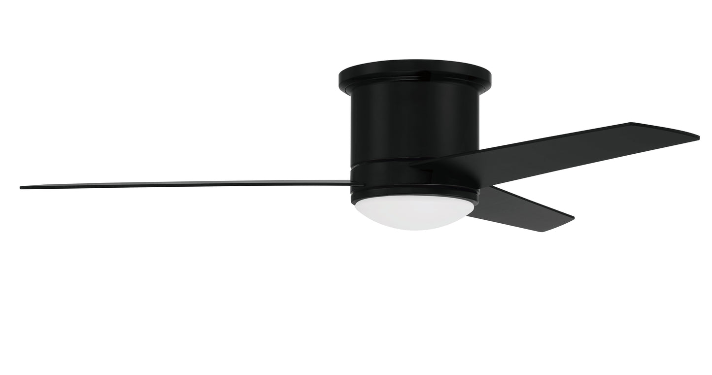 CLE52FB3 - Cole 52" 3 Blade Indoor / Outdoor Ceiling Fan with Light Kit - Remote & Wall Control - Fl