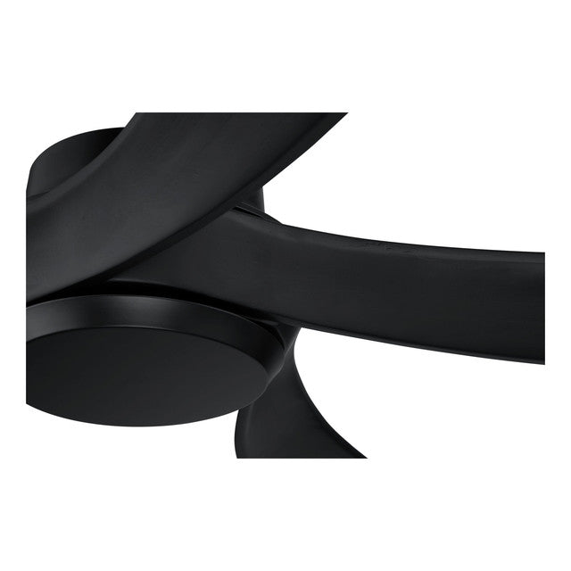 CPT52FB5 - Captivate 52" 5 Blade Indoor / Outdoor Ceiling Fan - Remote Control - Flat Black