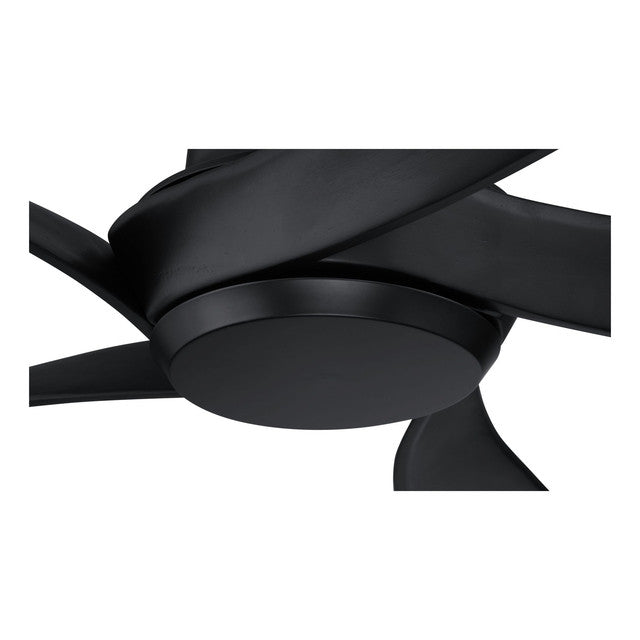 CPT52FB5 - Captivate 52" 5 Blade Indoor / Outdoor Ceiling Fan - Remote Control - Flat Black