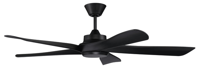CPT52FB5 - Captivate 52" 5 Blade Indoor / Outdoor Ceiling Fan - Remote Control - Flat Black