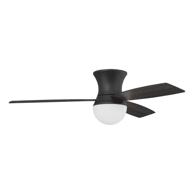 DBK52FB3 - Daybreak 52" 3 Blade Ceiling Fan with Light Kit - Wi-Fi Remote Control - Flat Black