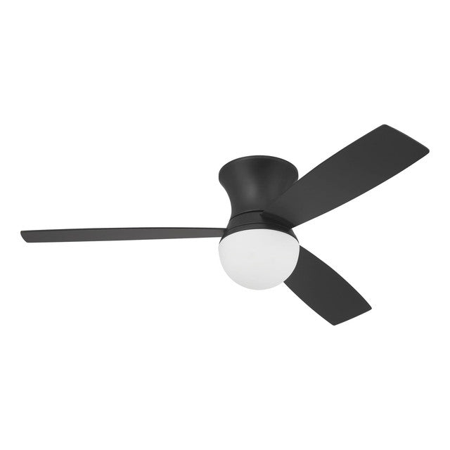 DBK52FB3 - Daybreak 52" 3 Blade Ceiling Fan with Light Kit - Wi-Fi Remote Control - Flat Black