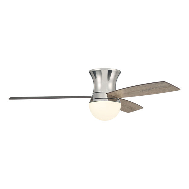 DBK52PLN3 - Daybreak 52" 3 Blade Ceiling Fan with Light Kit - Wi-Fi Remote Control - Polished Nickel