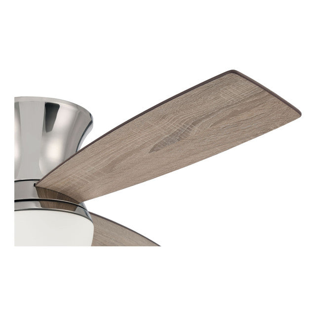 DBK52PLN3 - Daybreak 52" 3 Blade Ceiling Fan with Light Kit - Wi-Fi Remote Control - Polished Nickel