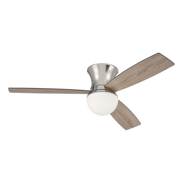 DBK52PLN3 - Daybreak 52" 3 Blade Ceiling Fan with Light Kit - Wi-Fi Remote Control - Polished Nickel