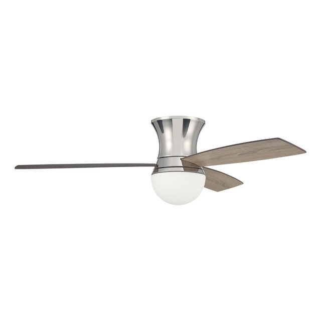 DBK52PLN3 - Daybreak 52" 3 Blade Ceiling Fan with Light Kit - Wi-Fi Remote Control - Polished Nickel