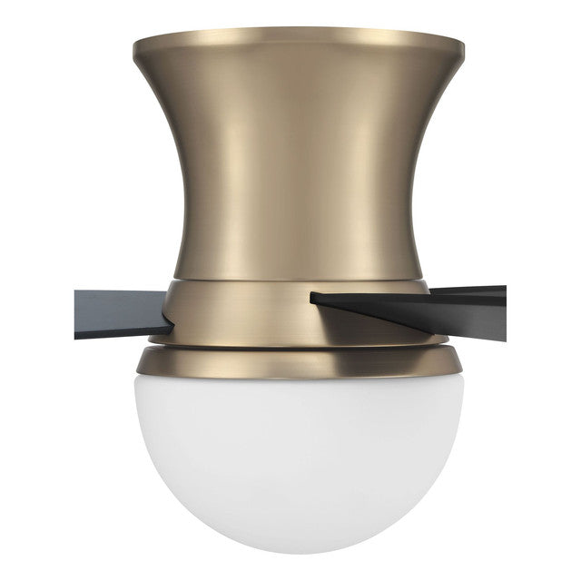 DBK52SB3 - Daybreak 52" 3 Blade Ceiling Fan with Light Kit - Wi-Fi Remote Control - Satin Brass