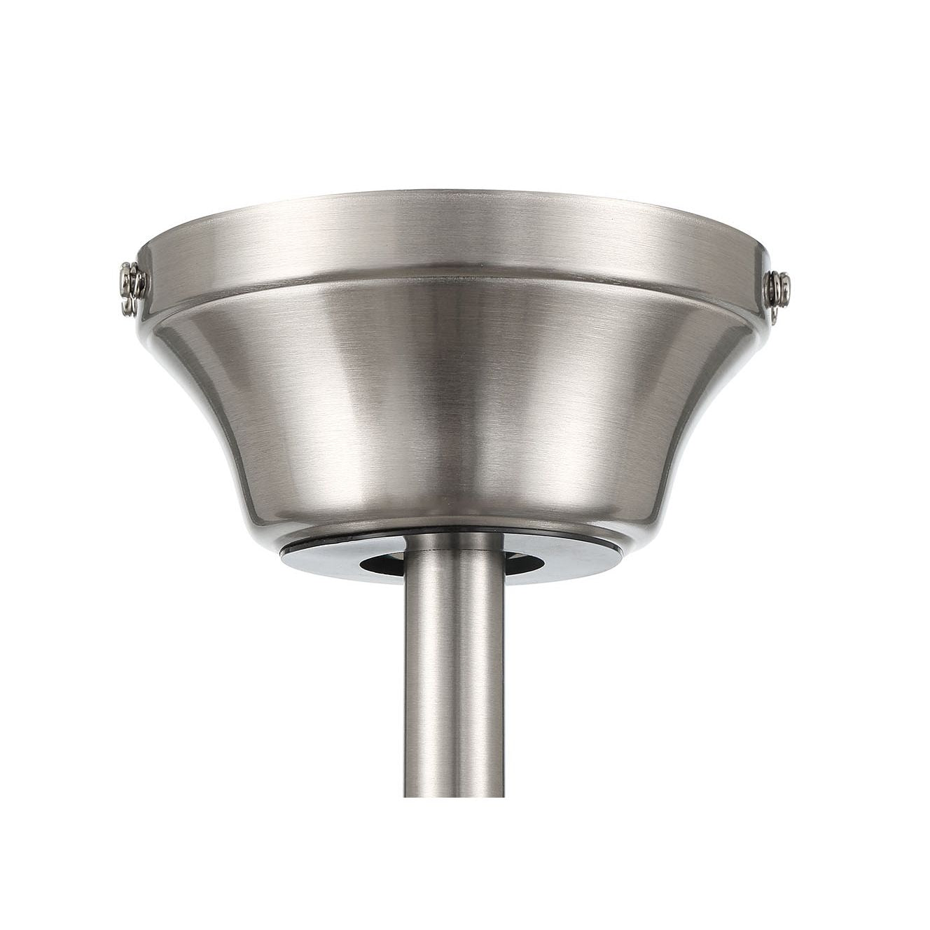 DCF52BNK5C1W - Decorator's Choice 52" 5 Blade Ceiling Fan with Light Kit - Pull Chain - Brushed Poli