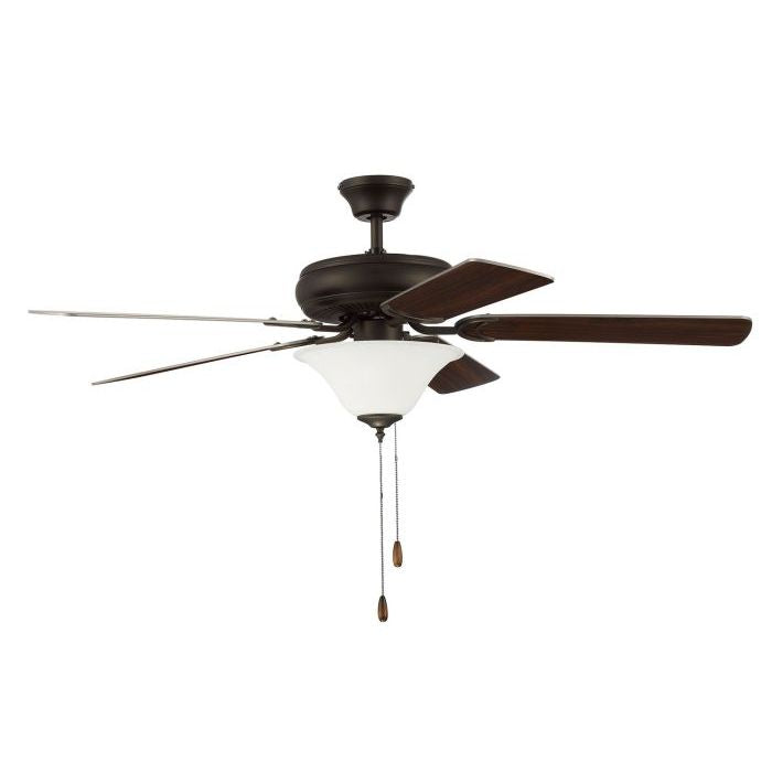 DCF52ESP5C1W - Decorator's Choice 52" 5 Blade Ceiling Fan with Light Kit - Pull Chain - Espresso