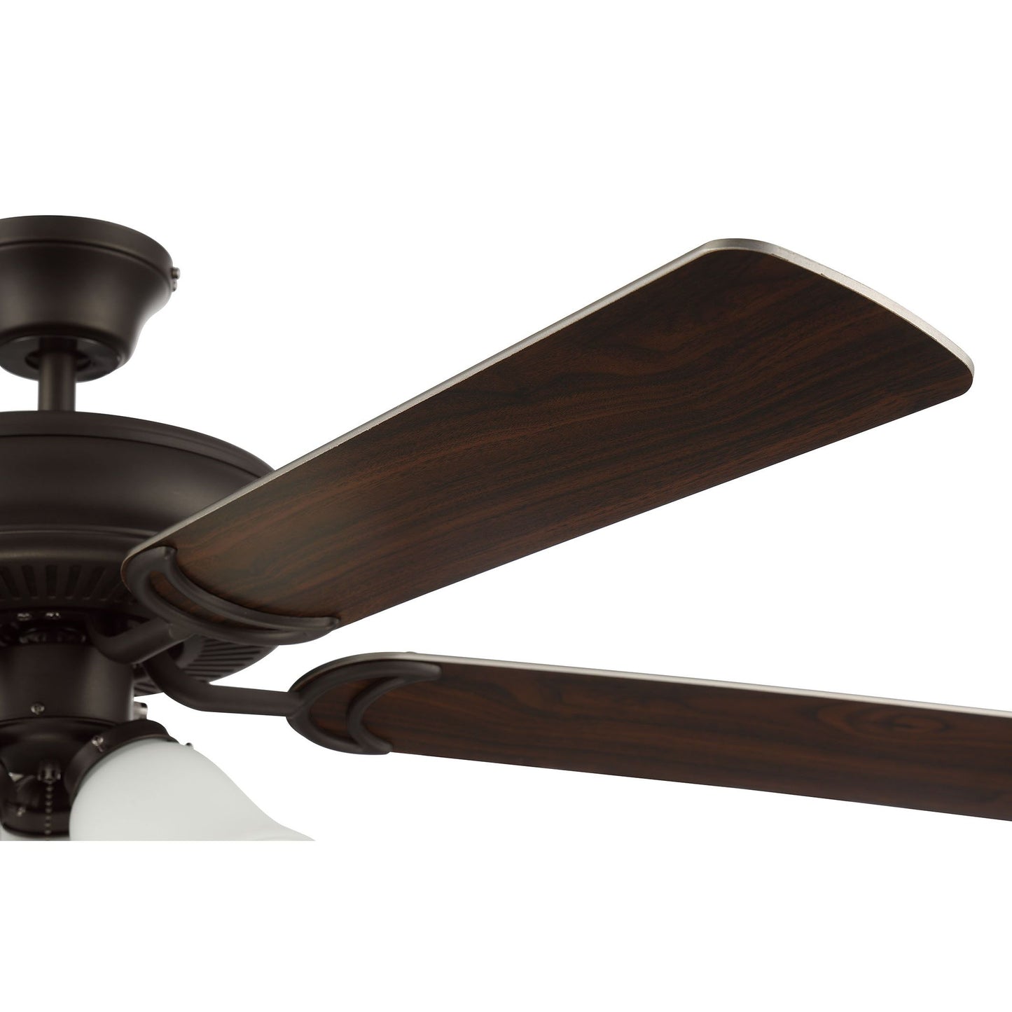 DCF52ESP5C3W - Decorator's Choice 52" 5 Blade Ceiling Fan with Light Kit - Pull Chain - Espresso