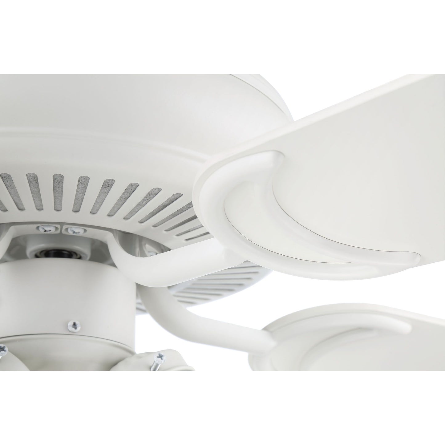 DCF52W5C1W - Decorator's Choice 52" 5 Blade Ceiling Fan with Light Kit - Pull Chain - Matte White