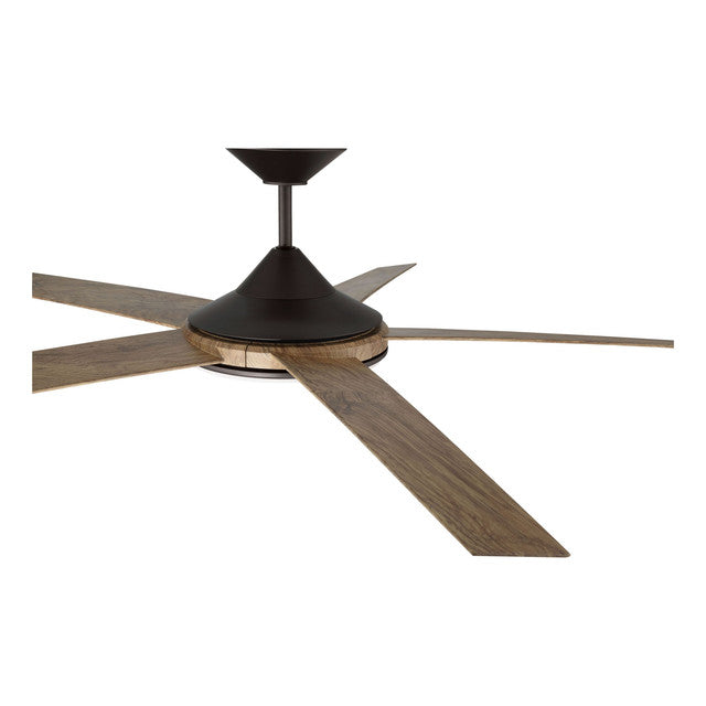 DLY60ESP5 - Delaney 60" 5 Blade Indoor / Outdoor Ceiling Fan with Light Kit - Remote Control - Espre