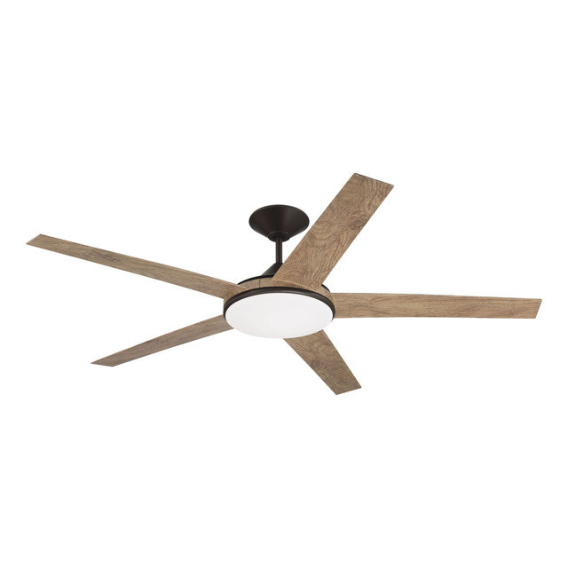 DLY60ESP5 - Delaney 60" 5 Blade Indoor / Outdoor Ceiling Fan with Light Kit - Remote Control - Espre