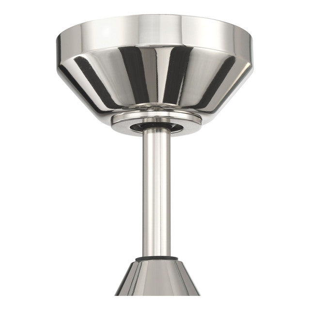 DMK52PLN5 - Dominick 52" 5 Blade Ceiling Fan with Light Kit - Remote Control - Polished Nickel