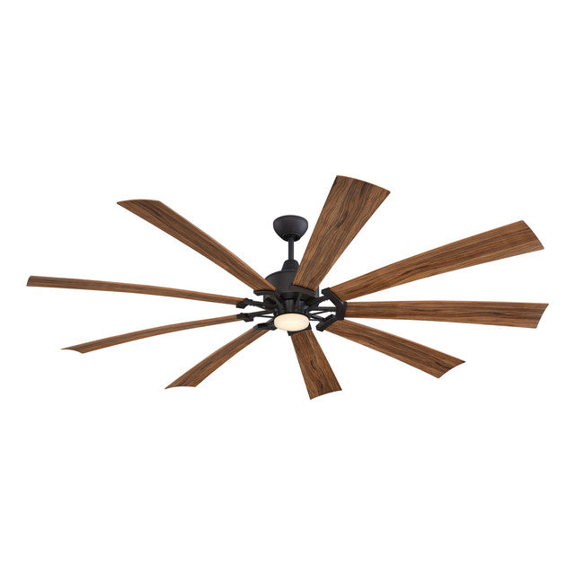 EAS60ESP9 - Eastwood 60" 9 Blade Indoor / Outdoor Ceiling Fan with Light Kit - Remote & Wall Control