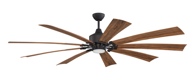 EAS60ESP9 - Eastwood 60" 9 Blade Indoor / Outdoor Ceiling Fan with Light Kit - Remote & Wall Control