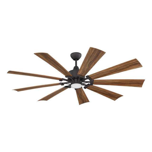 EAS70ESP9 - Eastwood 70" 9 Blade Indoor / Outdoor Ceiling Fan with Light Kit - Remote & Wall Control